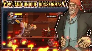 Fist of Rage: 2D Battle Platformer screenshot