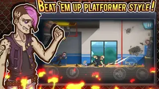 Fist of Rage: 2D Battle Platformer screenshot