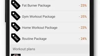 Fitness point screenshot