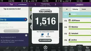 Fitocracy screenshot