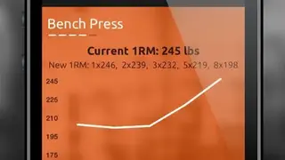 Fitted Lifts – Workout Log and Exercise Tracker screenshot