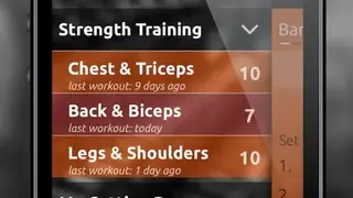 Fitted Lifts – Workout Log and Exercise Tracker screenshot