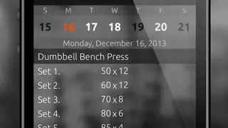 Fitted Lifts – Workout Log and Exercise Tracker screenshot
