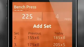 Fitted Lifts – Workout Log and Exercise Tracker screenshot