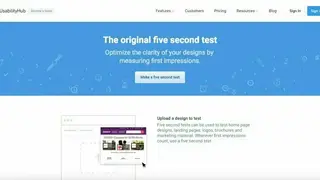 Five Second Test screenshot