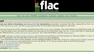 FLAC screenshot