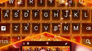 Flames Keyboard 2021 screenshot