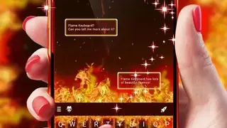 Flames Keyboard 2021 screenshot