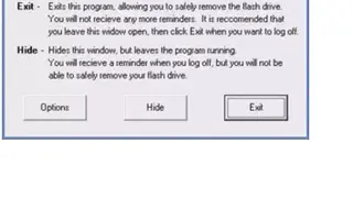 Flash Drive Reminder screenshot