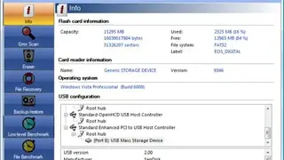 Flash Memory Toolkit screenshot