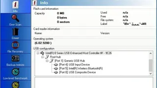 Flash Memory Toolkit screenshot
