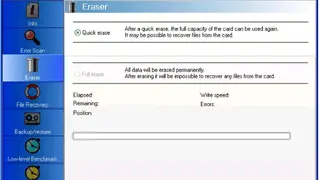 Flash Memory Toolkit screenshot