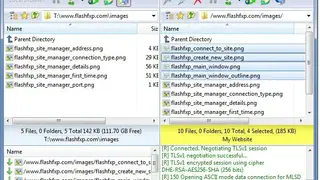 FlashFXP screenshot