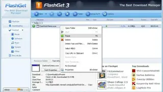 FlashGet Downloader screenshot