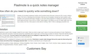 Flashnote screenshot