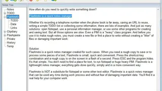 Flashnote screenshot