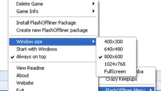 FlashOffliner screenshot