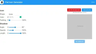 Flat Icon Generator screenshot