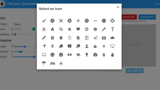 Flat Icon Generator screenshot