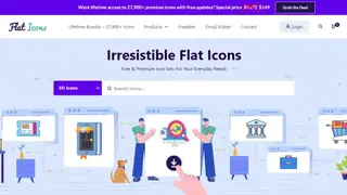 Flat-icons screenshot