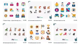 Flat-icons screenshot