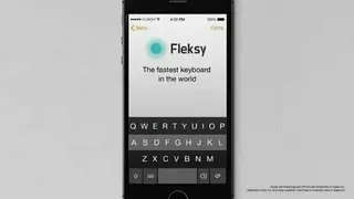 Fleksy screenshot