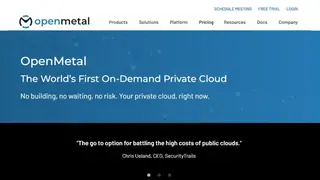 Flex Metal Cloud screenshot