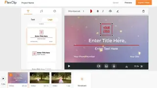 FlexClip screenshot