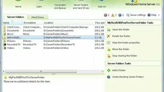 FlexRAID screenshot
