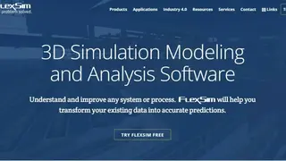 FlexSim screenshot