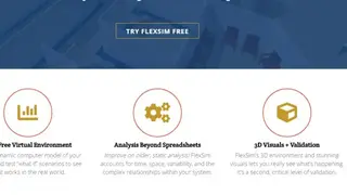 FlexSim screenshot