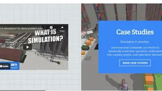 FlexSim screenshot
