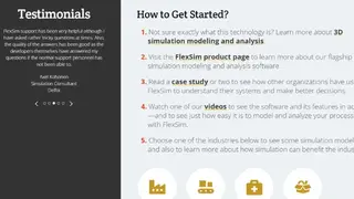 FlexSim screenshot