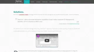 FlexTrac IP screenshot