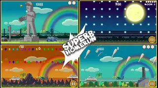 Flick Home Run! baseball game screenshot