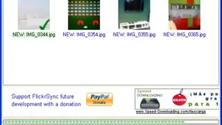 FlickrSync screenshot