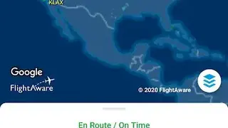 FlightAware screenshot