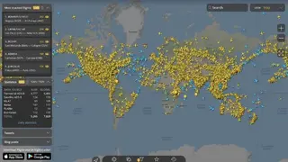 Flightradar24 screenshot