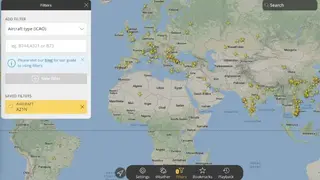 Flightradar24 screenshot