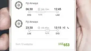 Flights and Hotel Booking screenshot