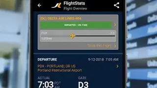 FlightStats screenshot