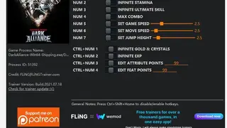 Fling Trainer screenshot