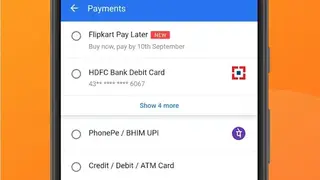 Flipkart screenshot