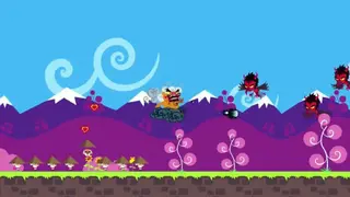 Floating Cloud God Saves the Pilgrims in HD! screenshot