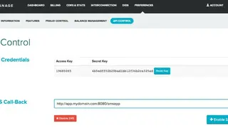 Flowroute screenshot