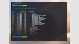 Fluent Terminal screenshot