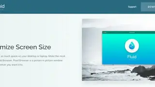 Fluid Browser screenshot
