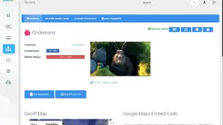 Flussonic screenshot