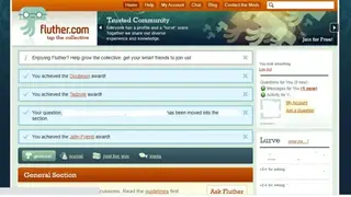 Fluther screenshot