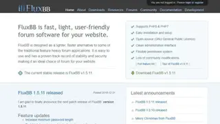 FluxBB screenshot